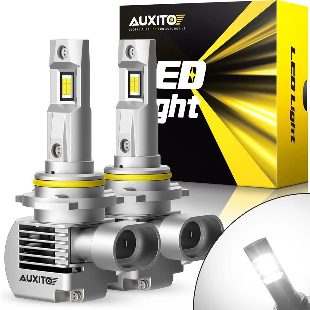 AUXITO ĵ 9005 HB3 LED Ʈ,   ͺ , H11 H8 H4 H7 9006 HB2 9012 HIR2 H13 9008 9007 HB5, 2 